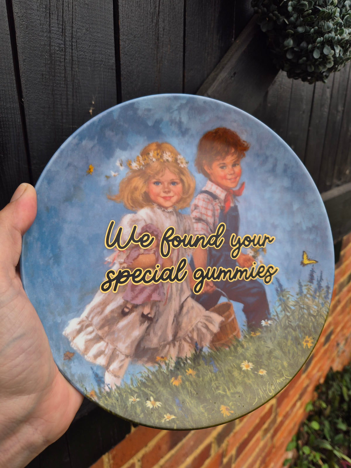 We found your special gummies plate