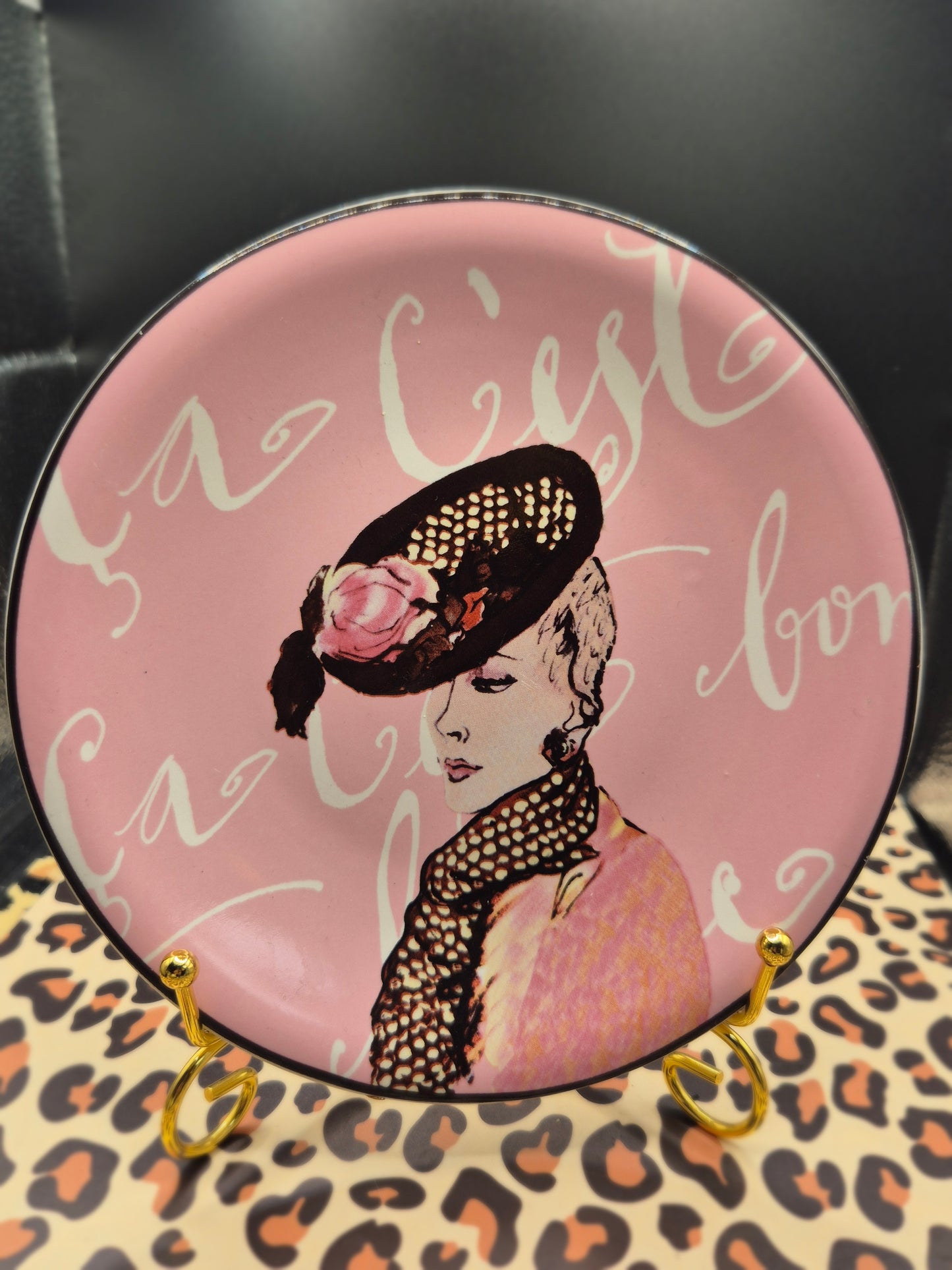 Pink lady small plate