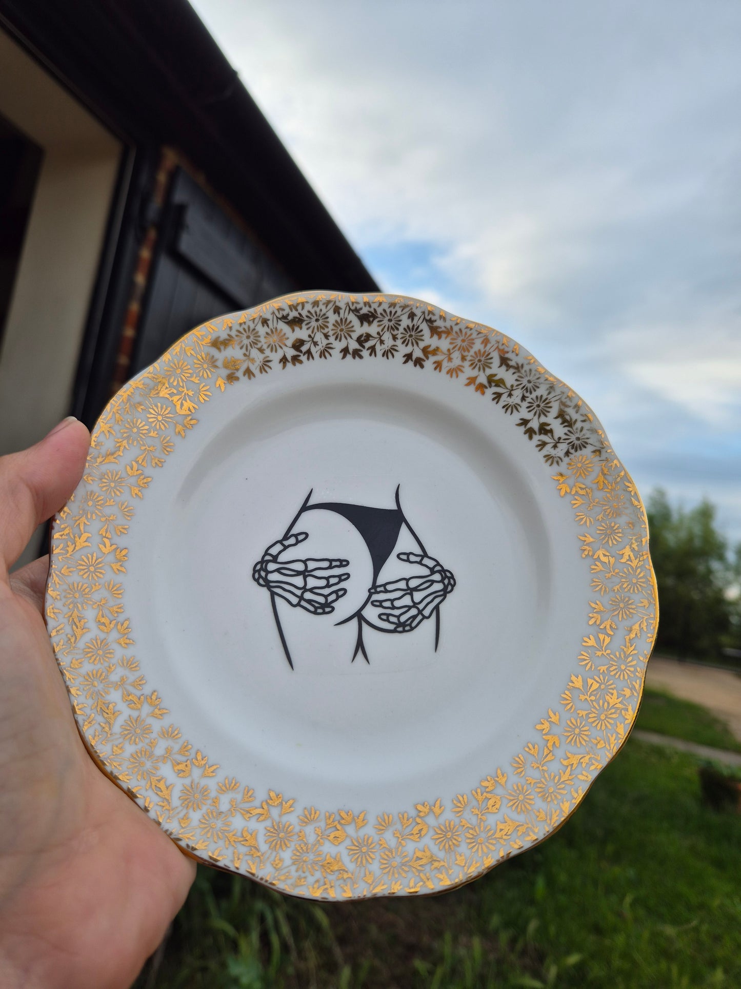 Spooky ass side plate