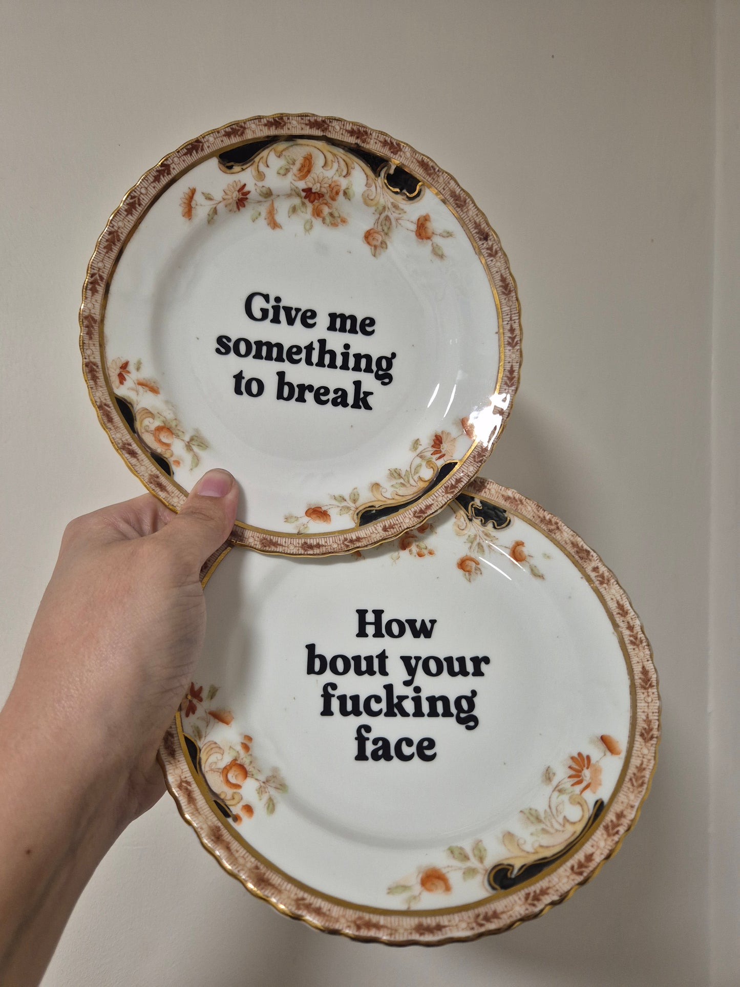 Limp Bizkit side plate pair