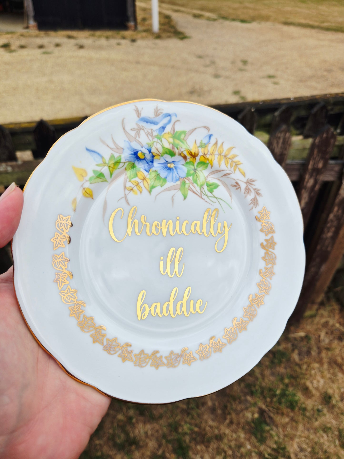 Chronically ill baddie side plate