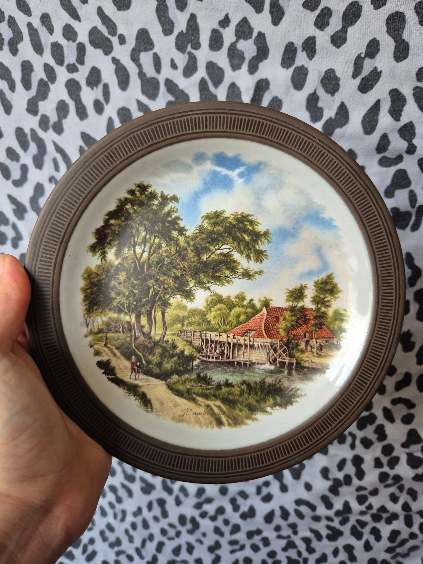 Small Countryside plate