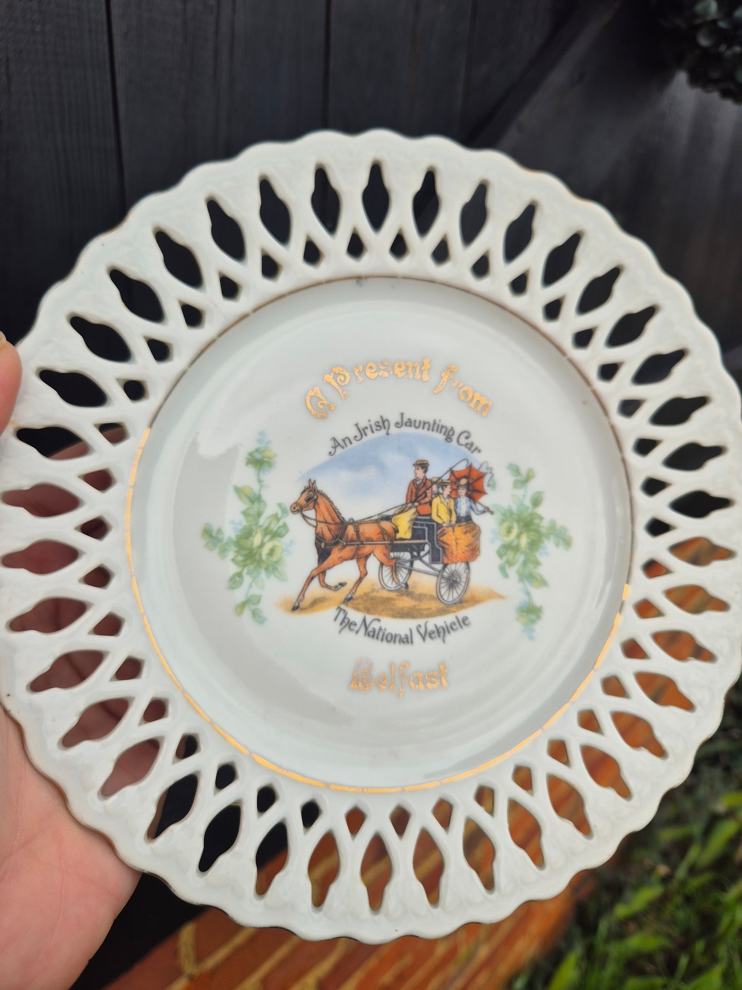 Belfast ribbon plate