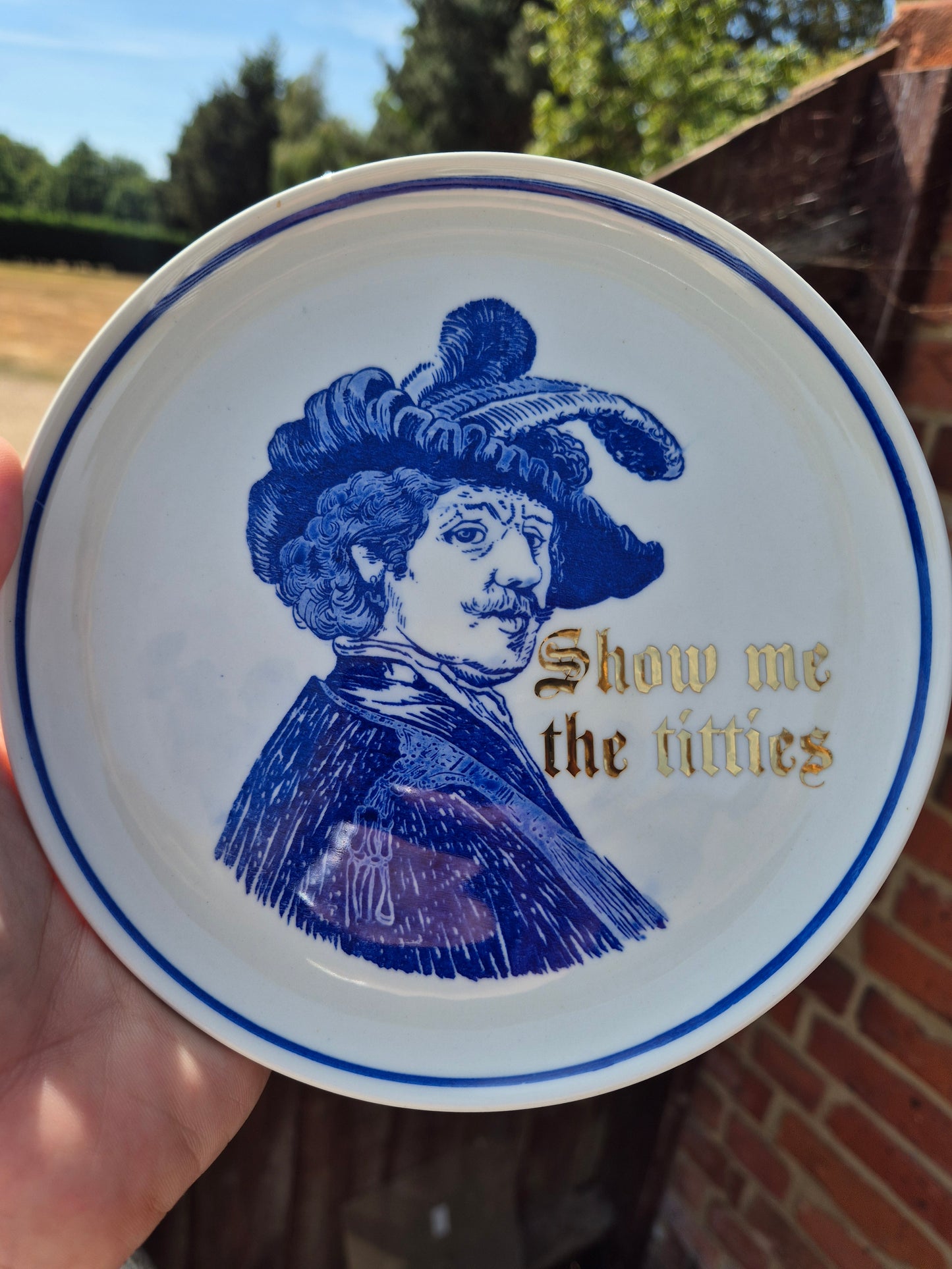Show me the titties small plate