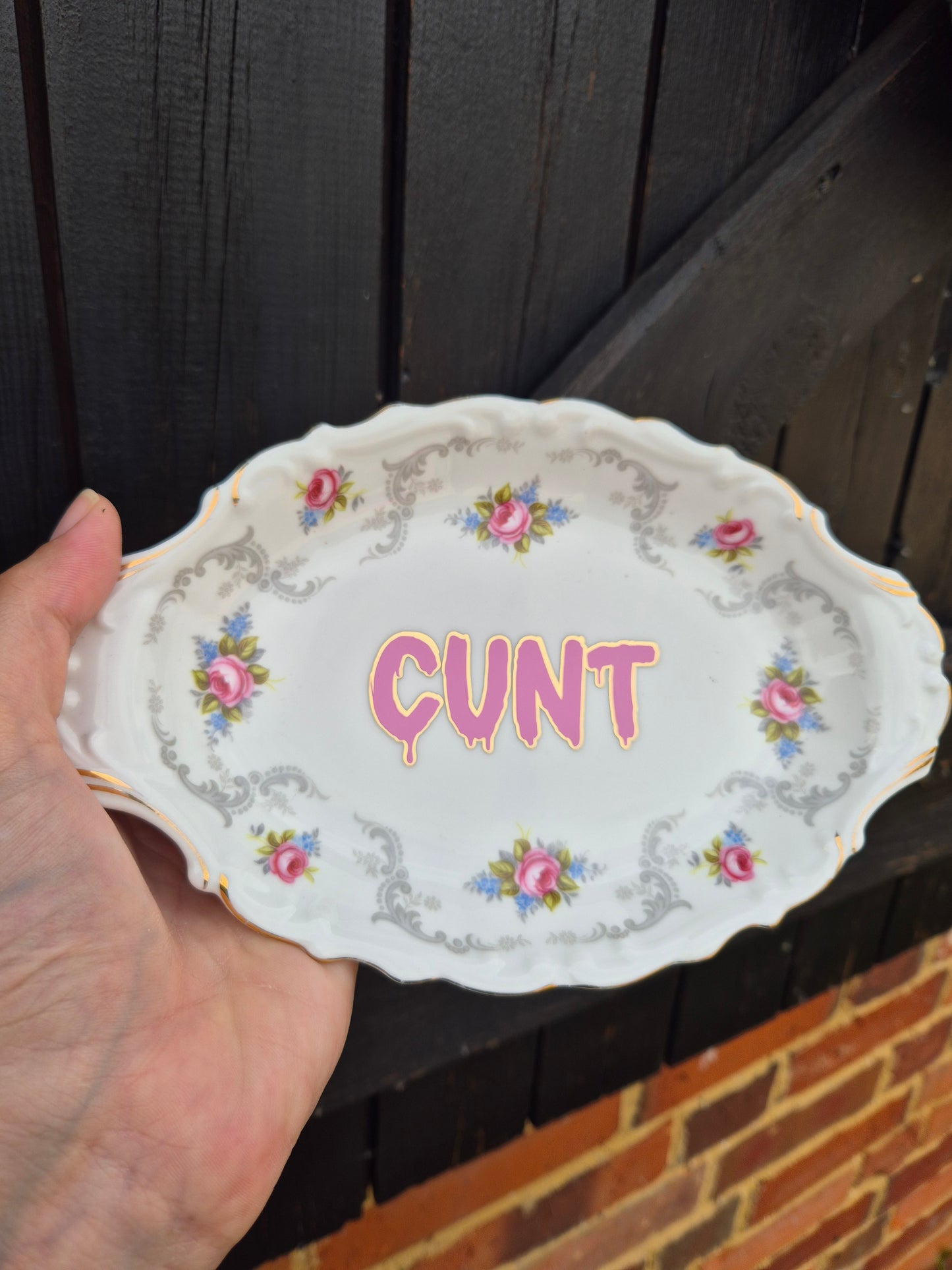 Cunt trinket dish