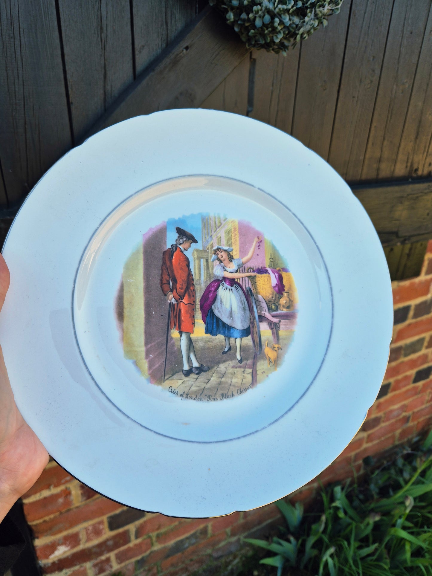 Old scene xl plate