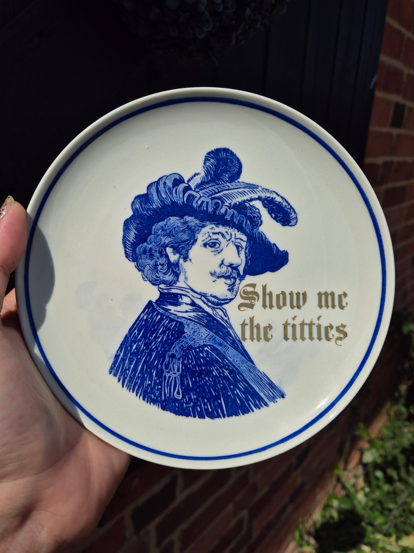 Show me the titties small plate