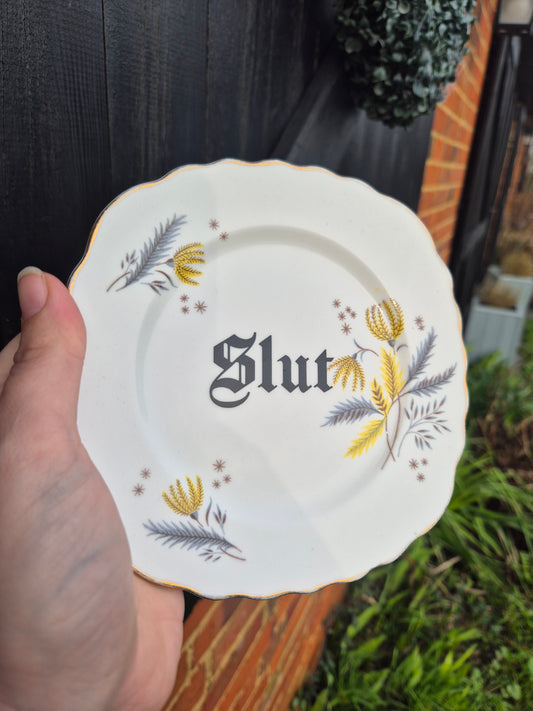 Slut side plate