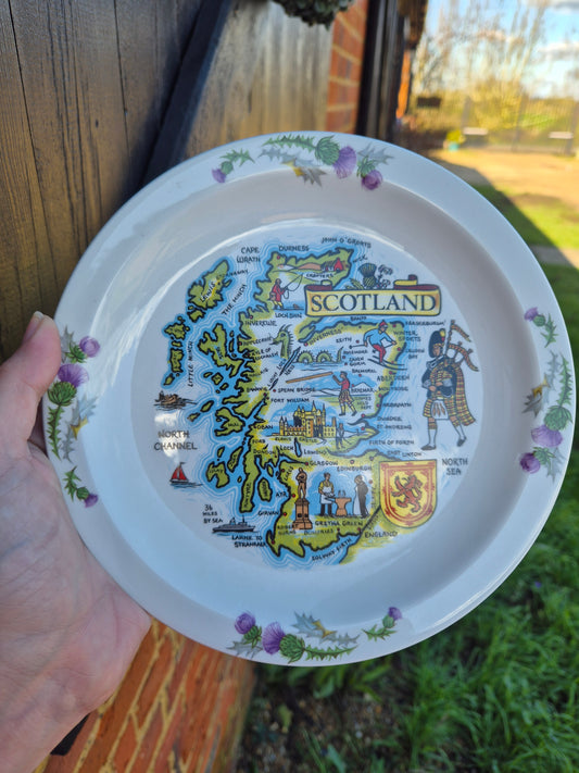 Scotland plate