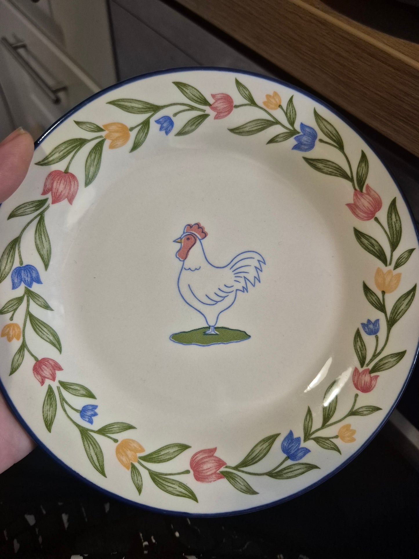 Cock plate