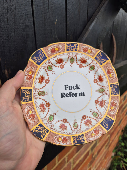 Fuck Reform side plate