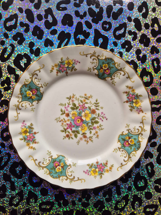 Pretty florals side plate