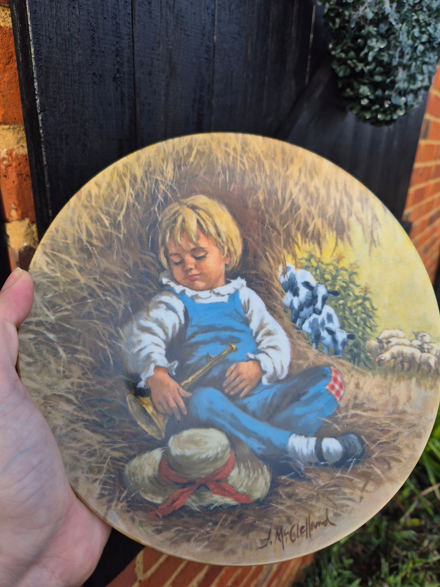 Boy with horn