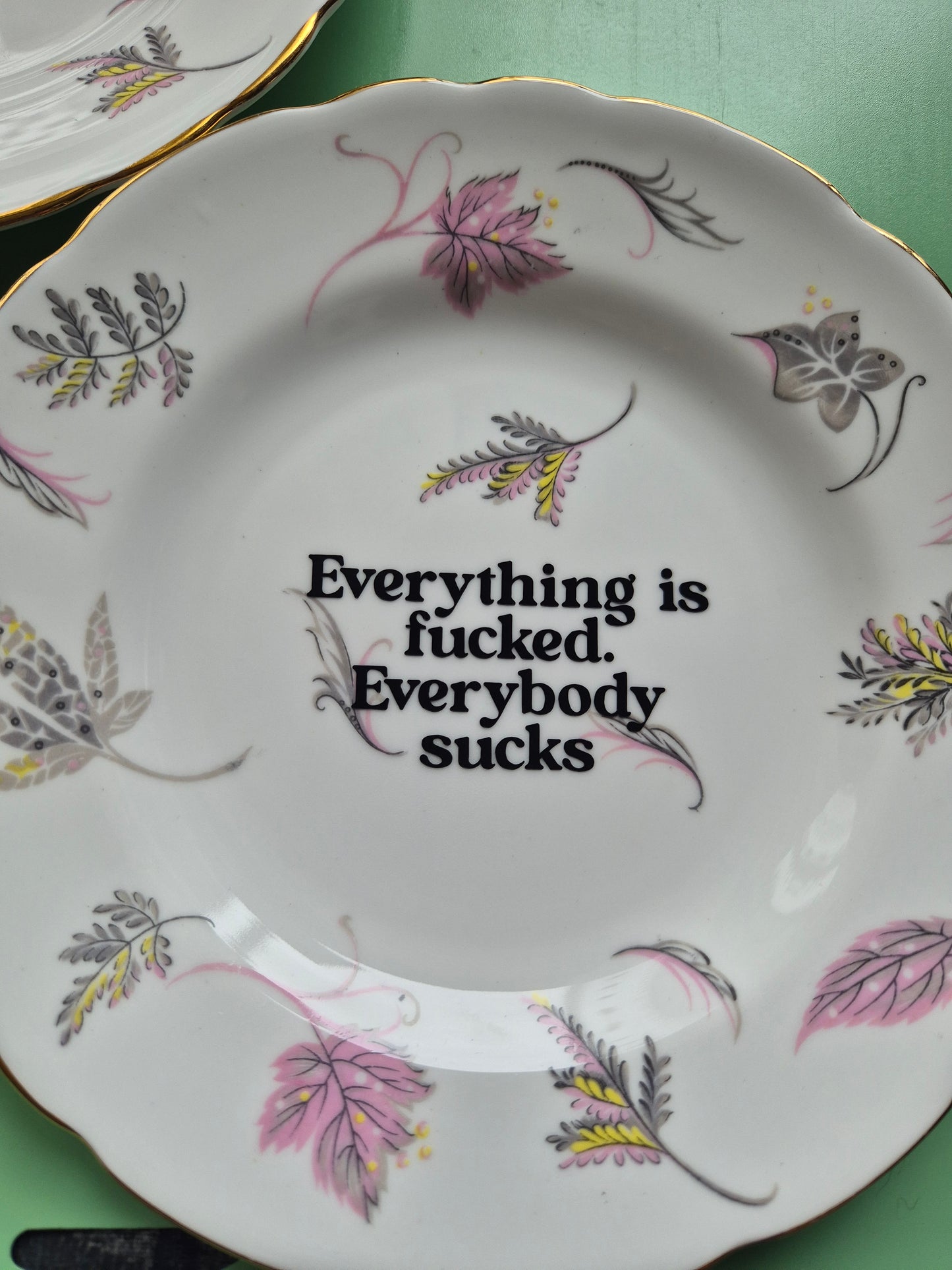 Break stuff lyrics side plates pair