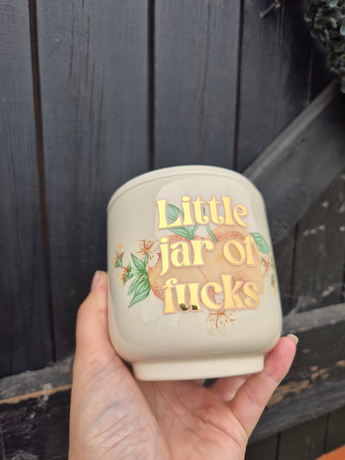 Little jar of fucks pot