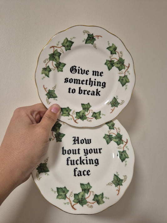 Limp bizkit plate pair