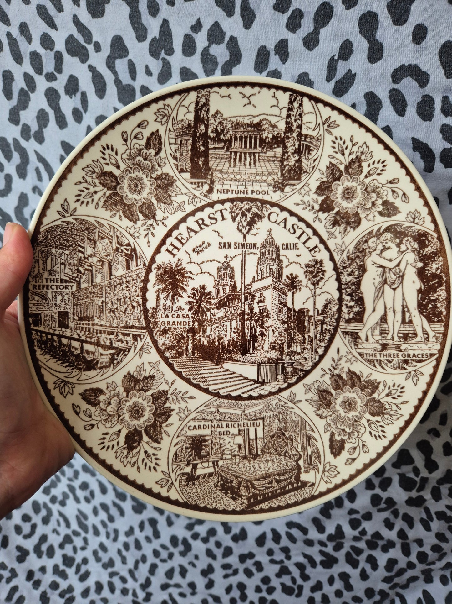 Hearst Castle plate