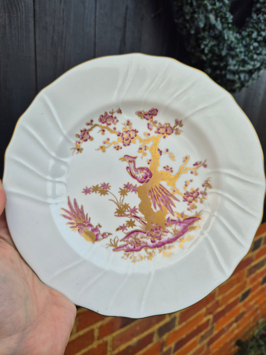 Oriental bird plate