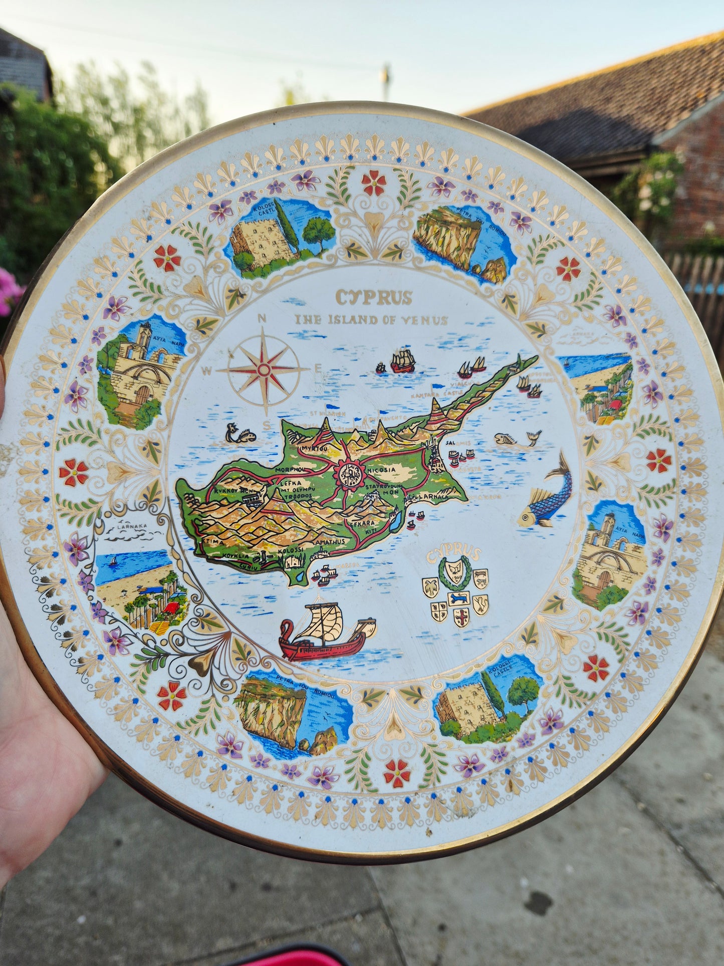 Cyprus plate