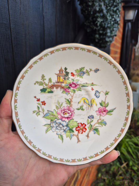 Floral saucer