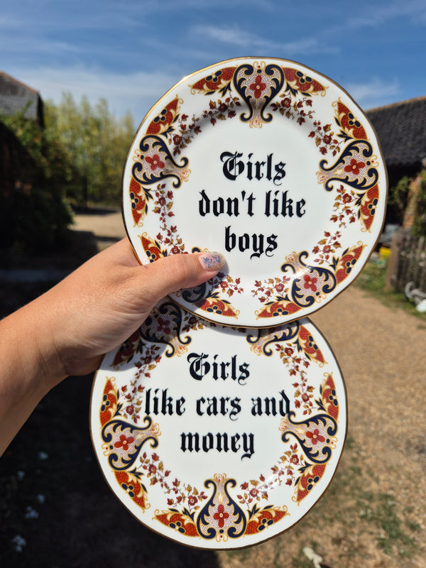 Good Charlotte lyrics side plate pair