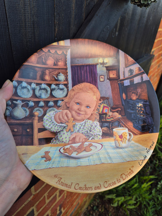 'Animal crackers' plate