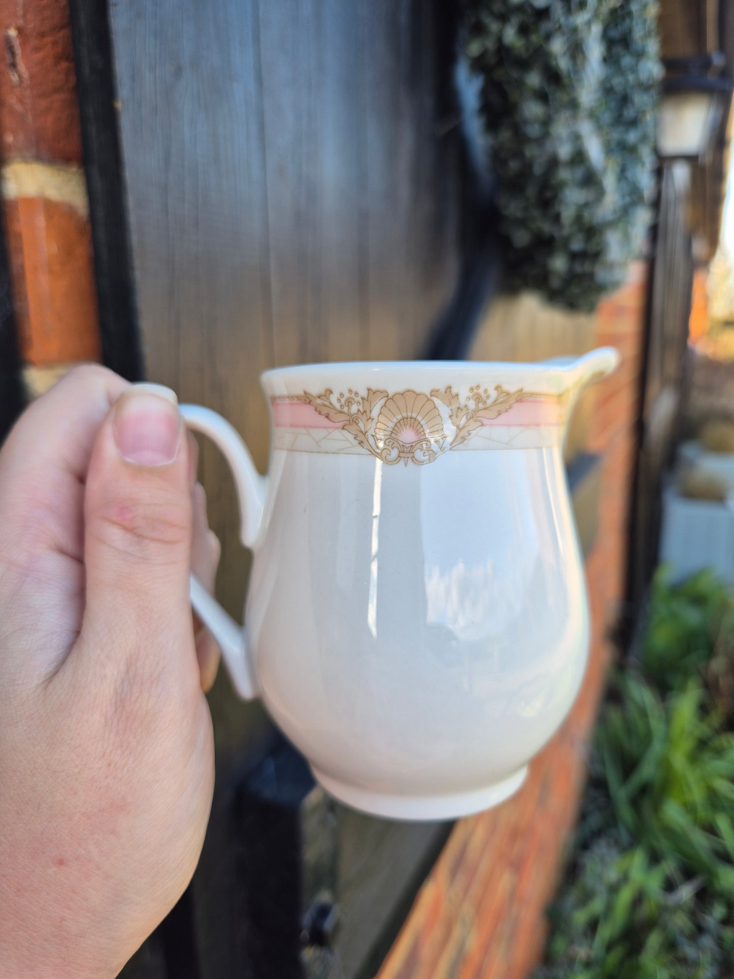Small pink detailed jug