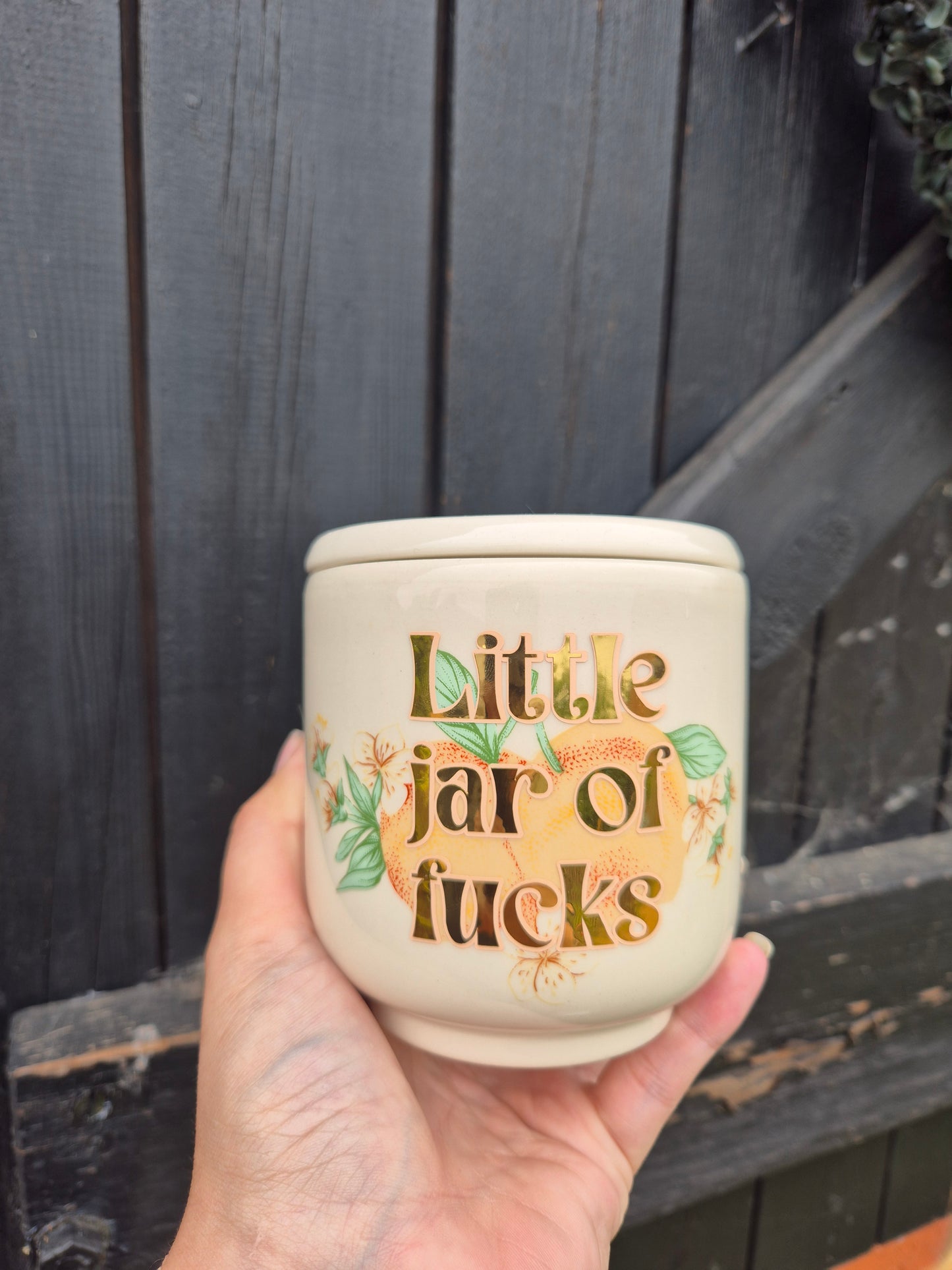 Little jar of fucks pot