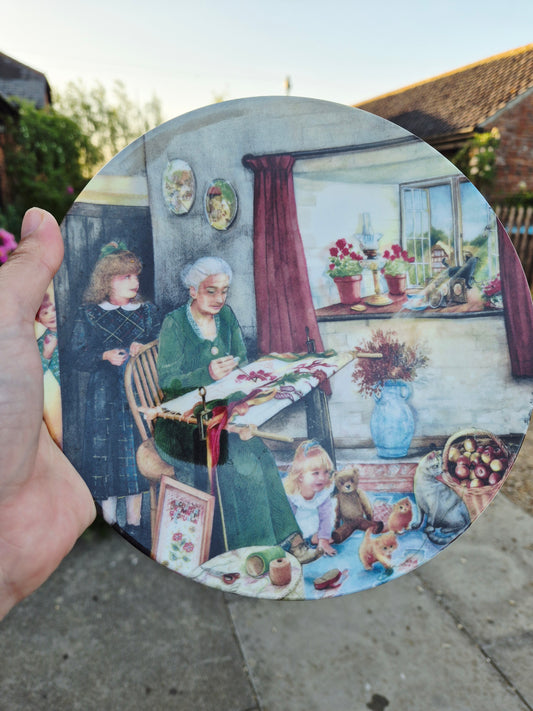 Kids and granny plate