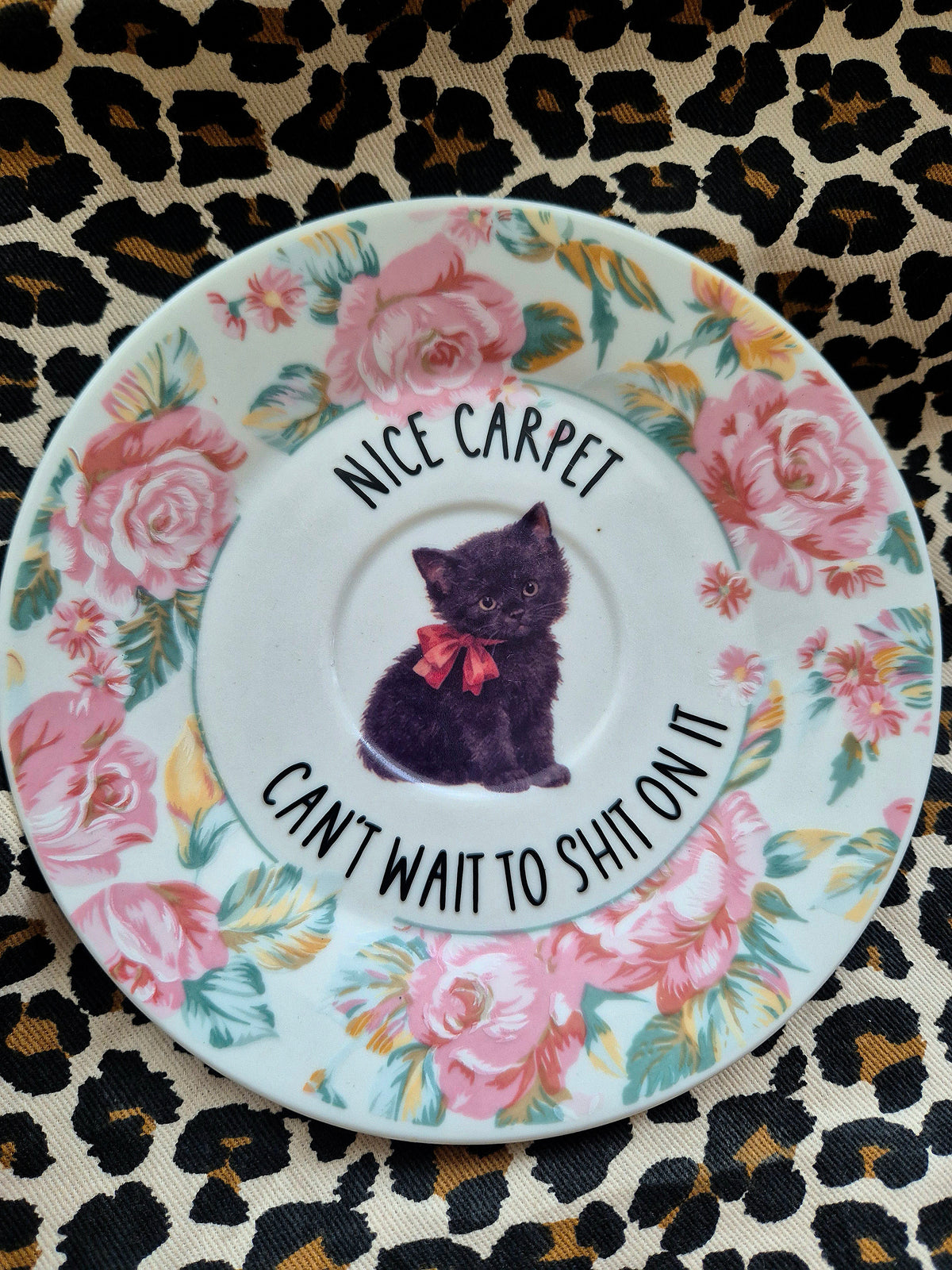 Nice carpet. Cant wait to shit on it saucer