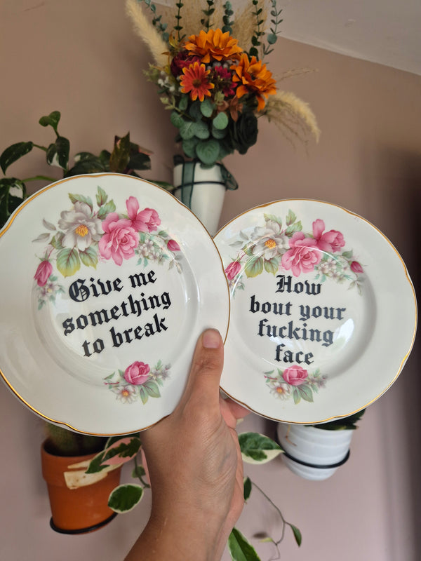 Limp Bizkit plate pair