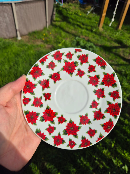 Christmas saucer custom