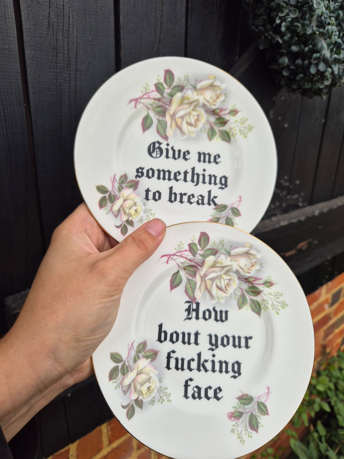 Limp Bizkit side plate pair