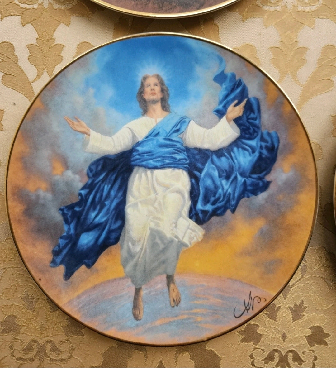 Floaty Jesus plate