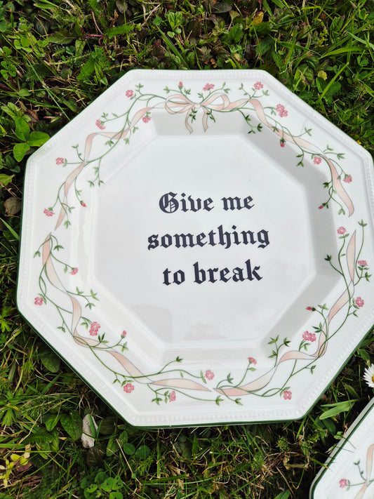 Large Limp Bizkit plate pair