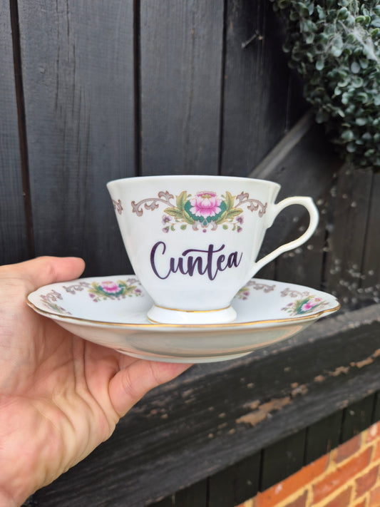 Cuntea cup and saucer