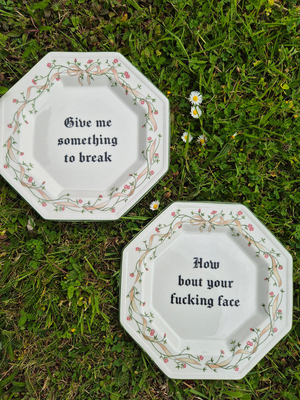 Large Limp Bizkit plate pair