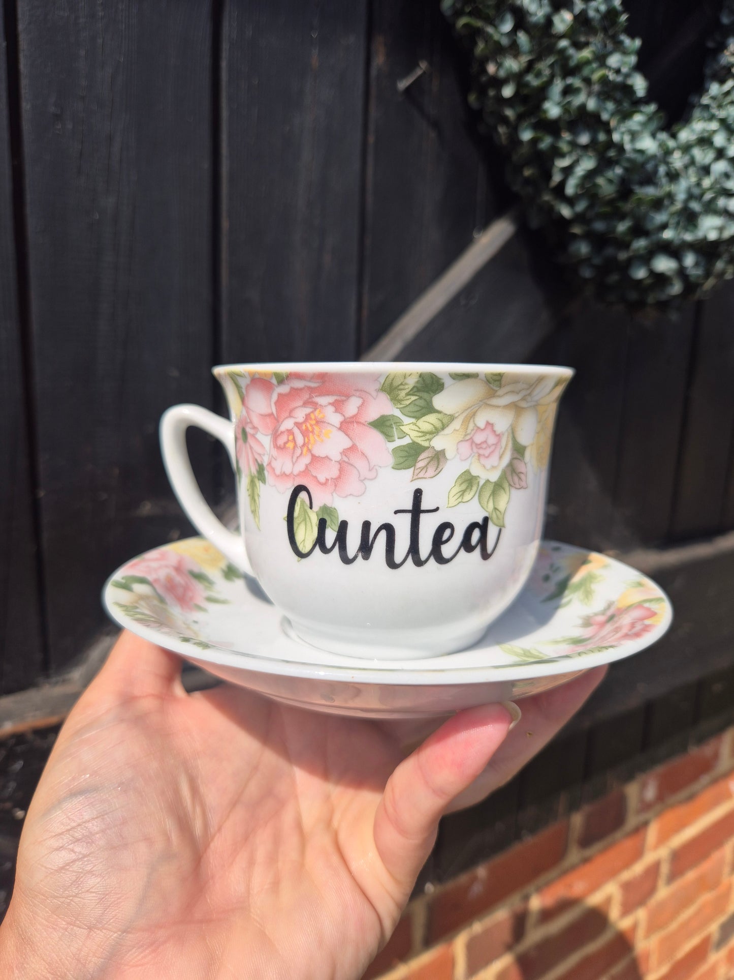 Cuntea cup and saucer