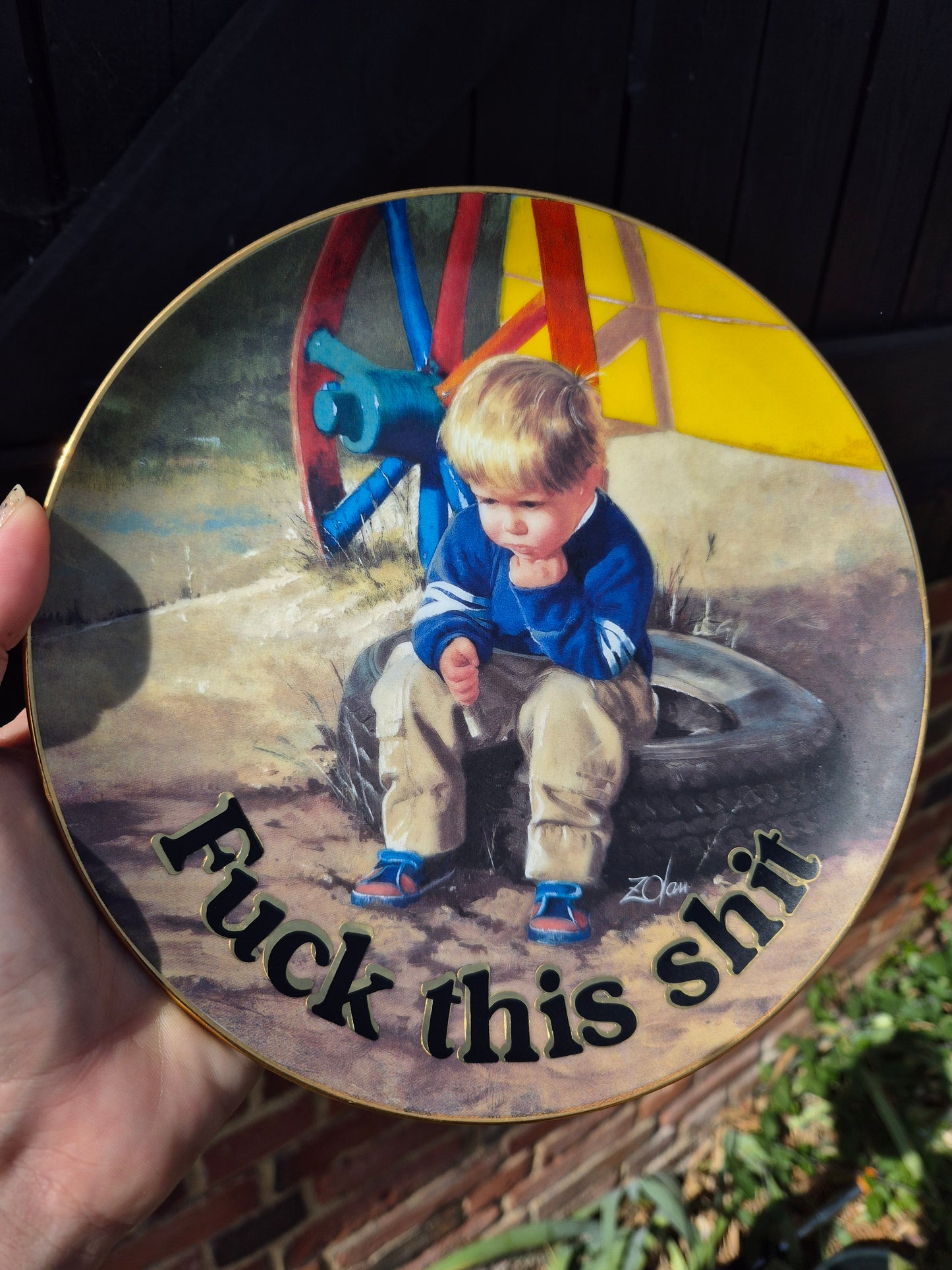 Fuck this shit plate