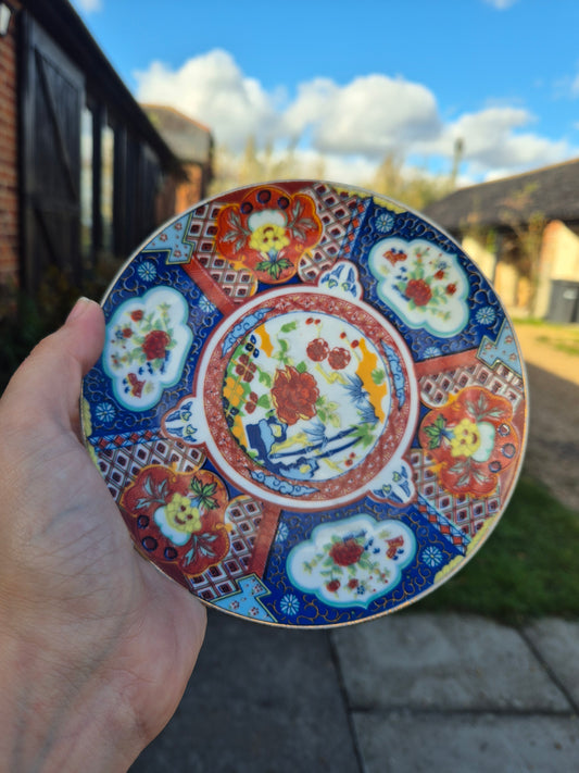 Colourful side plate