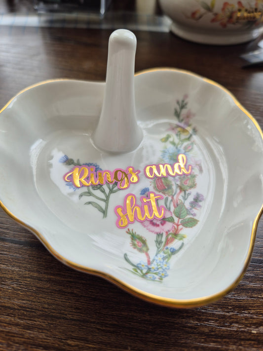 Rings and shit trinket dish