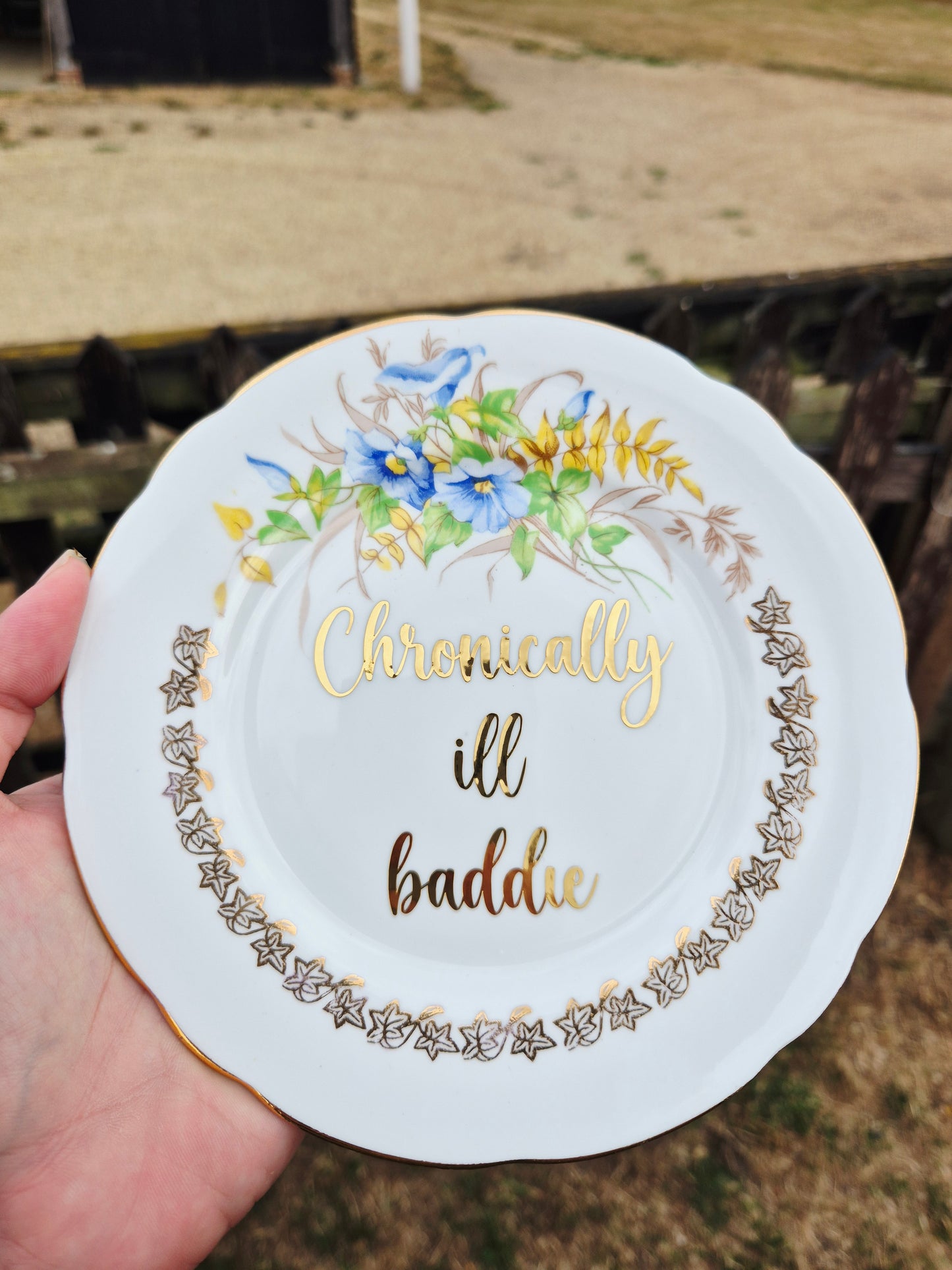 Chronically ill baddie side plate