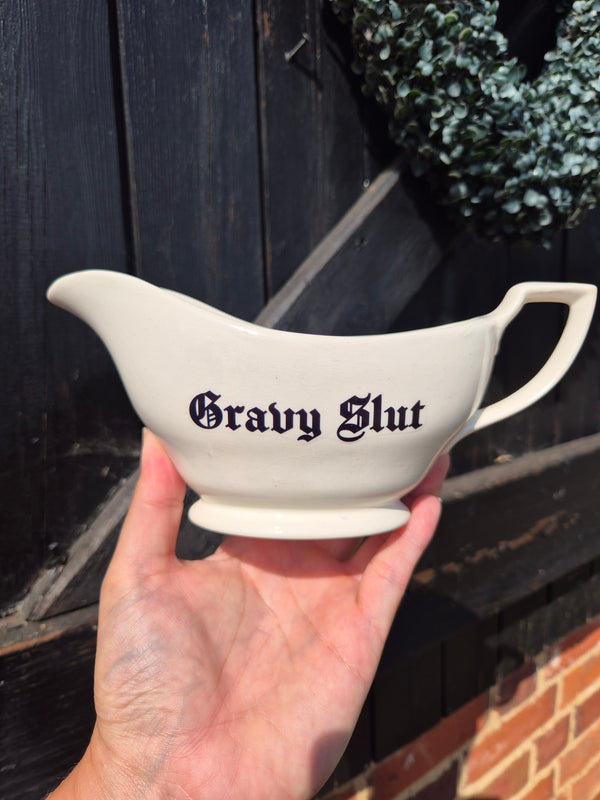 Gravy slut gravy boat