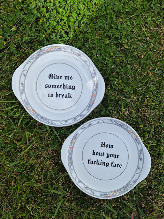 Limp Bizkit large plate pair